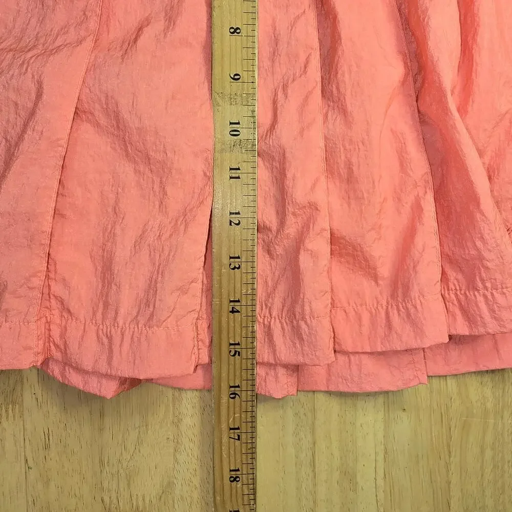 Vintage Y2k Nike Pleated Tennis Skirt Orange Size M (10-12)